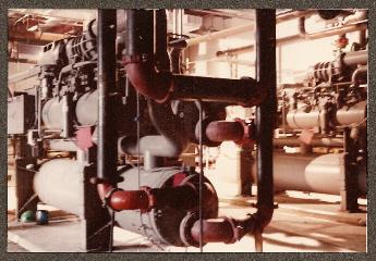R.R. Donnelley &amp Sons, Harrisonburg, VA Chiller Plant. Engineered by Jim McNally, P.E.